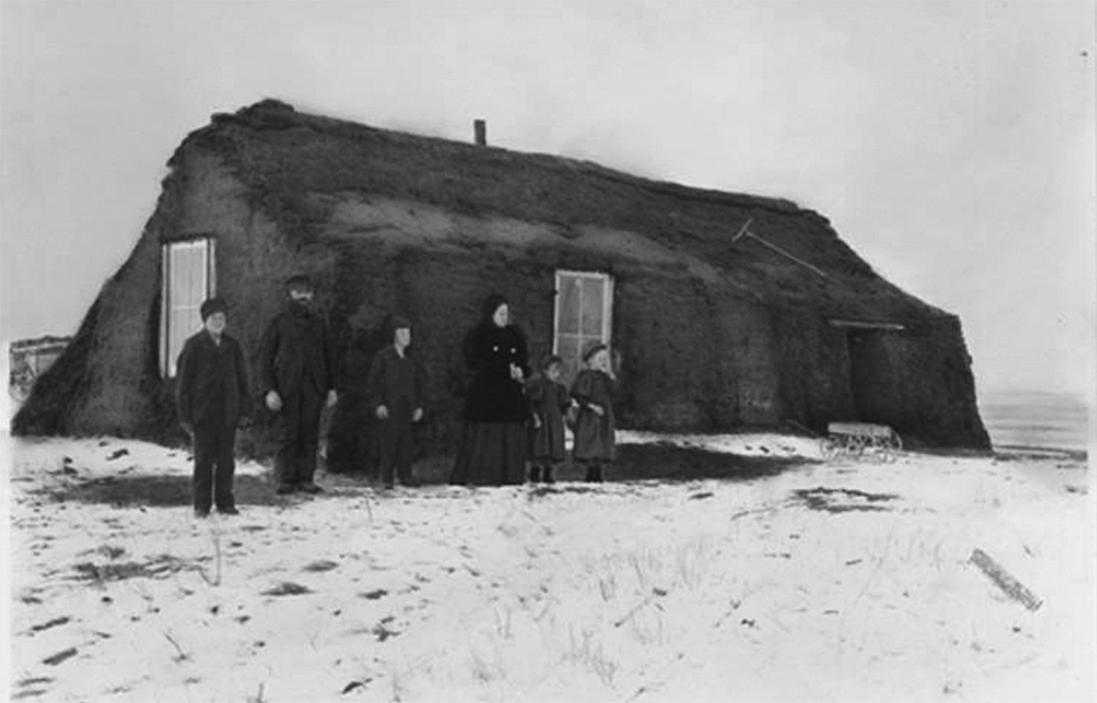 Sod house