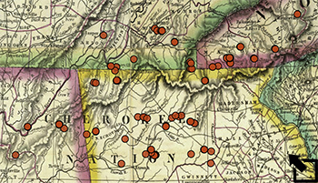 Cherokee Map